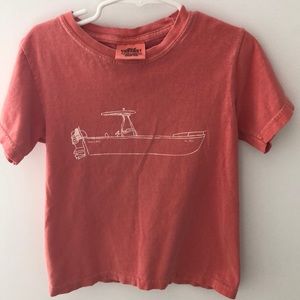 Honey Bee Tees Salmon Boat T-shirt
